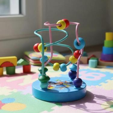 Imagem de Brinquedo Educativo Mini Aramado Divertido Montanha Russa Minnie Micke