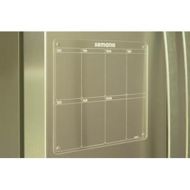 Imagem de Planner acrílico de geladeira semanal