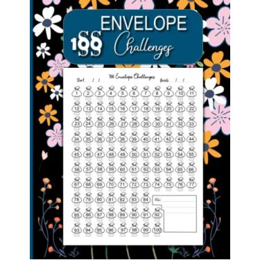 Imagem de Desafio de 100 envelopes: Saving Tracker Journal para homens e mulheres |Maneira fácil e divertida de economizar $5.050... |Envelope de dinheiro, desafio financeiro, desafio de dinheiro
