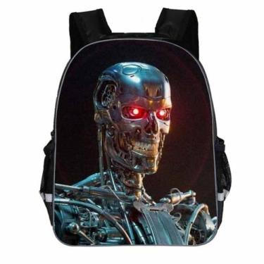 Imagem de Mochila escolar Terminators T800 para estudantes escolares - yiweisai