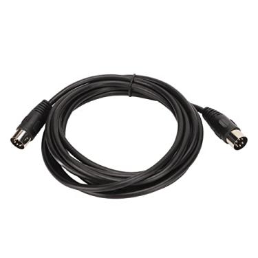 Imagem de SUNGOOYUE Cabo DIN de 7 Pinos, Cabo de Conexão de PVC Macho para Macho, de Transmissão de Sinal de 3 Metros para Computadores e Dispositivos Médicos