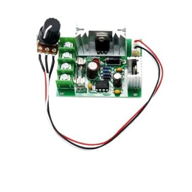 Imagem de Regulador de 12V 10A motor de alta potência regulador de velocidade variável 24V DC controlador de velocidade contínua