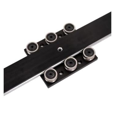 Imagem de S25HH0 1 peça deslizante linear W30mm OSGR10N trilho + OSGB10N deslizante deslizante externo de eixo duplo é adequado para máquina de gravação CNC impressora 3D (roda OSGR10N-4, com trilho 500 mm)