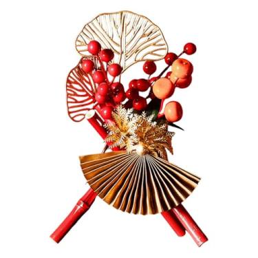 Imagem de Fxzqgnh Decoração de Mesa para O Ano Chinês, Enfeite de Mesa, Item Colecionável, Decoração para O Festival Da Primavera para Escritório, Mesa, Casa, Quar, Estilo C