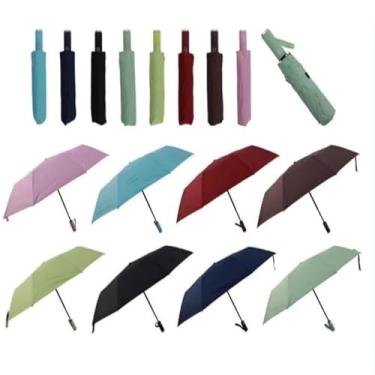 Imagem de Guarda Chuva Automático Alta Resistência a Chuvas e Vento Forte Com Proteção UV(aleatoria)