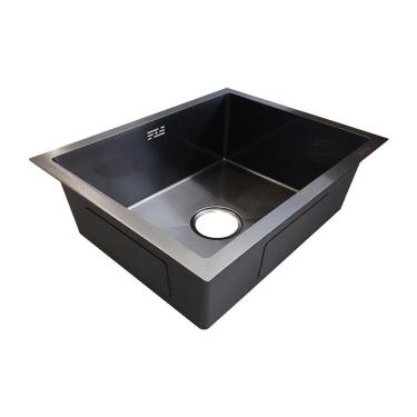 Imagem de Cuba Inox De Cozinha Gourmet 50X40 Com Acessório Preta