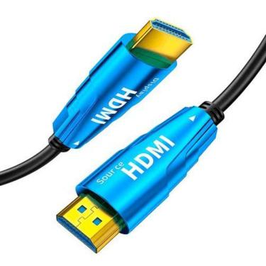 Imagem de Cabo Hdmi 2.0 Fibra 4K 100Mts