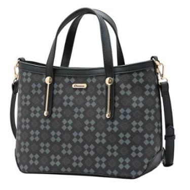 Imagem de Bolsa Feminina Transversal Alça de Mão Trabalho Chenson-Feminino