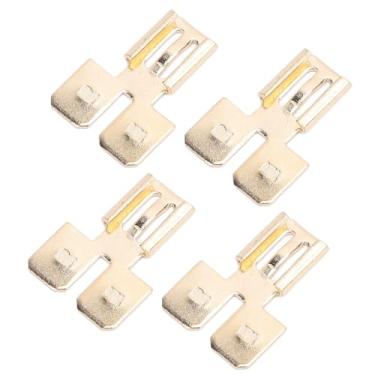 Imagem de Cryfokt Conector de pá Dupla Nas Costas, Adaptador Conveniente de Terminais de Fio de Latão para Vários Trabalhos Elétricos [30x] Profissionais e DIYers