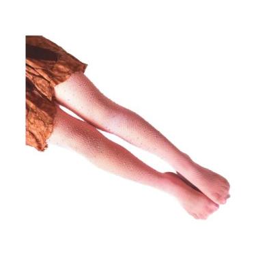 Imagem de Meninas brilho collants fishnet strass meias para crianças glitter shi