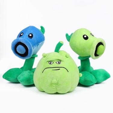 Imagem de Conjunto de bonecas de pelúcia Plants Zombies de 30 cm para crianças e colecionadores