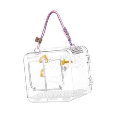 Imagem de Generic Gaiola Portátil para Transporte de Pássaros, Ideal para Periquitos, Canários E Outros Animais.