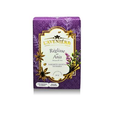 Imagem de Sabonete Vegetal em Barra Réglisse et Anis: Alcaçuz e Anis - LAveniérr