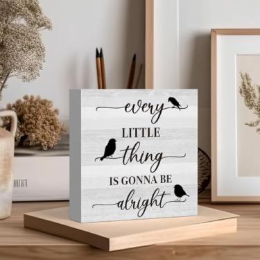 Imagem de 1 placa decorativa de PVC inspiradora para escritório, 10 x 10 cm, presente incrível para amigos, colegas, familiares e irmãs, adequado para cozinha, banheiro, fazenda, Natal, decoração de mesa (preto