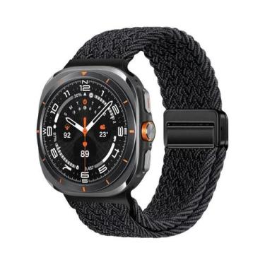 Imagem de Pulseira Magnética De Nylon De 47mm Para Acessórios Do Samsung Galaxy 