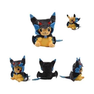 Imagem de Brinquedos De Pelúcia Cos Eevee Pikachu Lucario De 20CM, Bonecos De An