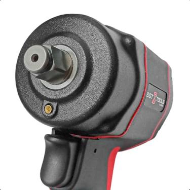Imagem de Mini Chave de Impacto Pneumática 1/2" 804Nm - 82 Kgf-m 12.000 RPM 6,2 bar Composite Compacta Jumbo Hammer