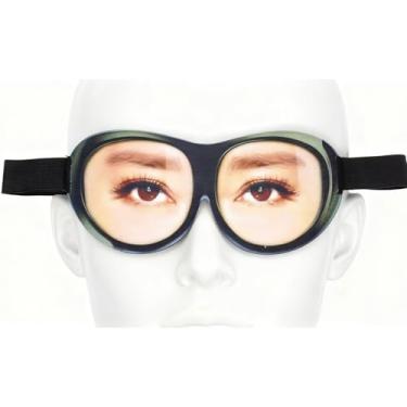 Imagem de 1 máscara de dormir engraçada, alça de cabeça ajustável, máscara para dormir, máscara respirável com bloqueio de luz para dormir cochilo, presentes de Natal, preenchedores de meias de piada