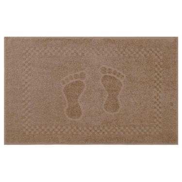 Imagem de Toalha De Piso Pezinho 100% Algodão 45x68cm Appel Amarula