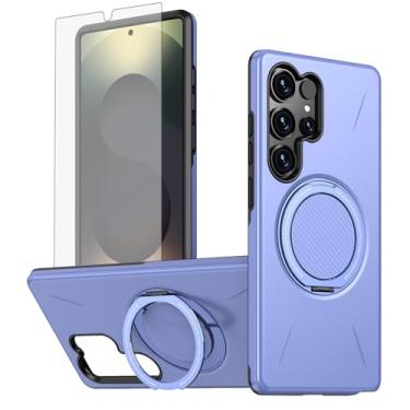 Imagem de Asuwish Compatível com S22/S23 Ultra Phone Case KP US Roxo