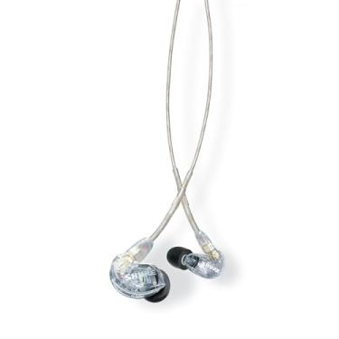 Imagem de Fone de Ouvido Profissional In-Ear Shure SE215, Transparente