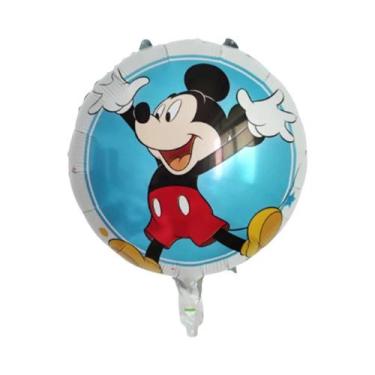 Imagem de Balões Mickey E Minnie Mouse 10 50pcs Alumínio Para Decoração De Festa