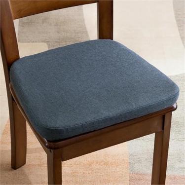 Imagem de Almofadas para Cadeiras de Jantar, Conjunto de 2, Almofadas Grossas Antiderrapantes para Assento de Sala de Jantar, Almofadas de Assento Removíveis, para Cozinha, Sala de Jantar e Escritório