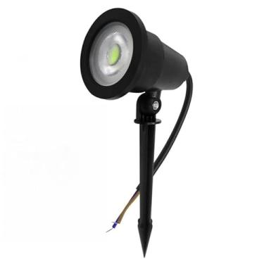 Imagem de Luminária Espeto Jardim 7w Luzes gramado cor de luz à prova d'água ip65(7w branco quante,8 pcs（atacado）)