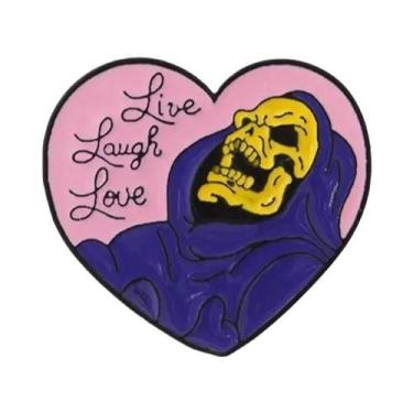 Imagem de Broches De Metal Redondos Com Esmalte De Animais, Engraçados, Personal