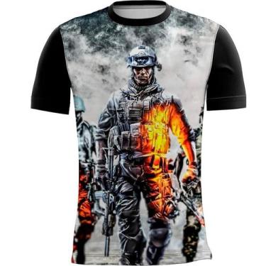 Imagem de Camiseta Personalizada Battle Field Estratégia Guerra 6 - OBDS, P