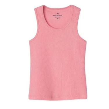 Imagem de Regata Infantil Hering Canelada Rosa-Feminino