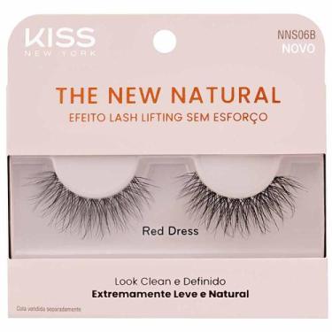 Imagem de Cílios Postiços Kiss New York The New Natural Red Dress - Kiss NY, 1 P