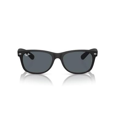 Imagem de Óculos de Sol Ray-Ban New Wayfarer 0RB2132 622/R5 Tam 58 / Preto - Lentes Azul