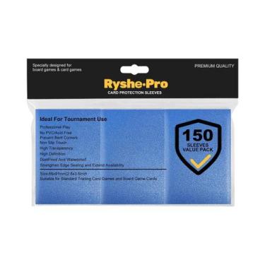 Imagem de Protetores De Cartas TCG Foscos Tamanho Padrão 100 Unidades 66x91mm Pa