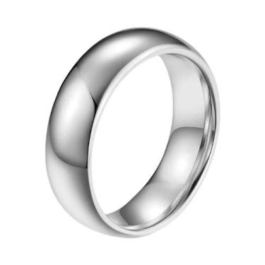 Imagem de Alianças Unissex De Carboneto De Tungstênio Clássicas Com Ajuste Confo