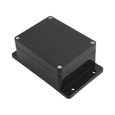 Imagem de Caixa De Junção Plástica ABS Preta À Prova d'Água IP67 Para Projetos E