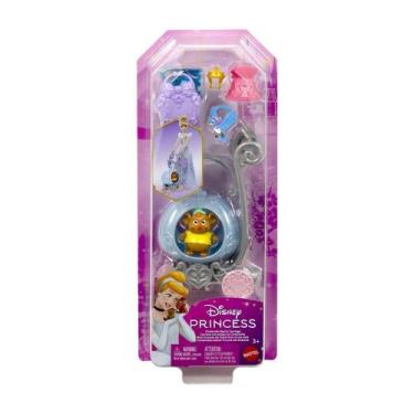 Imagem de Boneca Disney JFC34 Princesa Carrinho Animais - Mattel