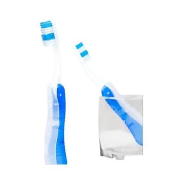 Imagem de Escova De Dentes Manual Portátil, Dobrável E Descartável Para Viagem, 