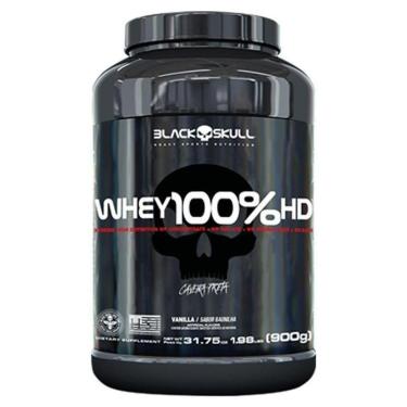 Imagem de WHEY 100% HD 900 G - BLACK SKULL (BAUNILHA)-Unissex