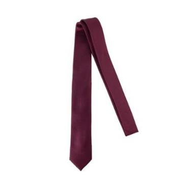 Imagem de Gravata Masculina Ogochi Super Slim Bordô - 0504800050157-Masculino