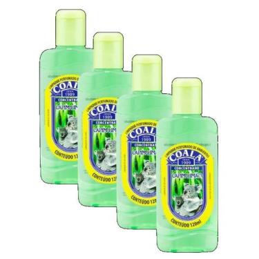 Imagem de 4 Essência Para Limpeza Concentrada Coala Capim Limão 120ML