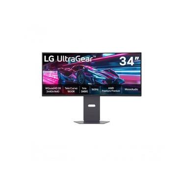Imagem de Monitor Gamer LG UltraGear Curvo 34G600A-B 34 QuadHD 2K, UltraWide 1800R, 160Hz, AMD FreeSync Premium, HDR10