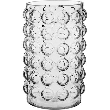 Imagem de VASO DECORATIVO REDONDO HOME&CO VIDRO 25x14x14cm TRANSPARENTE