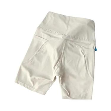 Imagem de Shorts Femininos De Cintura Alta Com Controle De Barriga E Efeito Leva