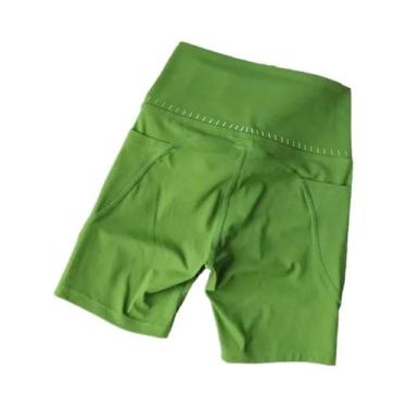 Imagem de Shorts Femininos De Cintura Alta Com Controle De Barriga E Efeito Leva