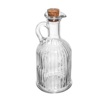 Imagem de Garrafa para Azeite Lyor Stripes Vidro com Tampa 350ml - Wolff