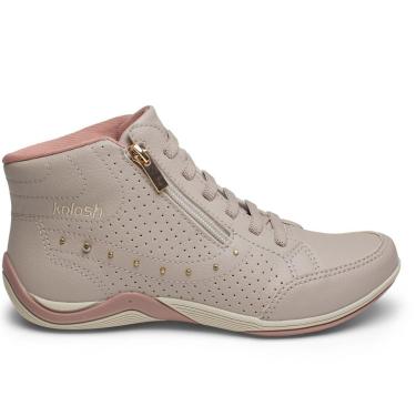 Imagem de Tênis Kolosh Abotinado botinha cano alto feminina C3671 - Feminino-Feminino