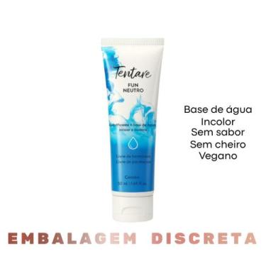 Imagem de Gel Vegano Deslizante Íntimo a Base de Água Fun Neutro 50ml Tentare