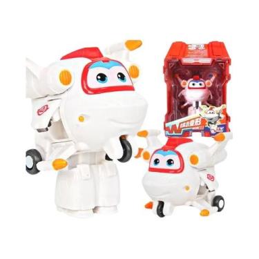 Imagem de Figuras De Ação Robôs Transformáveis Super Wings Para Crianças, Miniat
