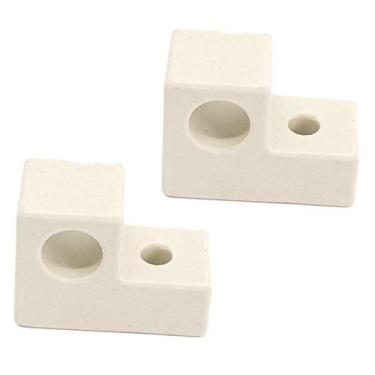 Imagem de Kit Com 2 Suporte Isolador Louça Resistência Forno Elétrico - MORUMBI,